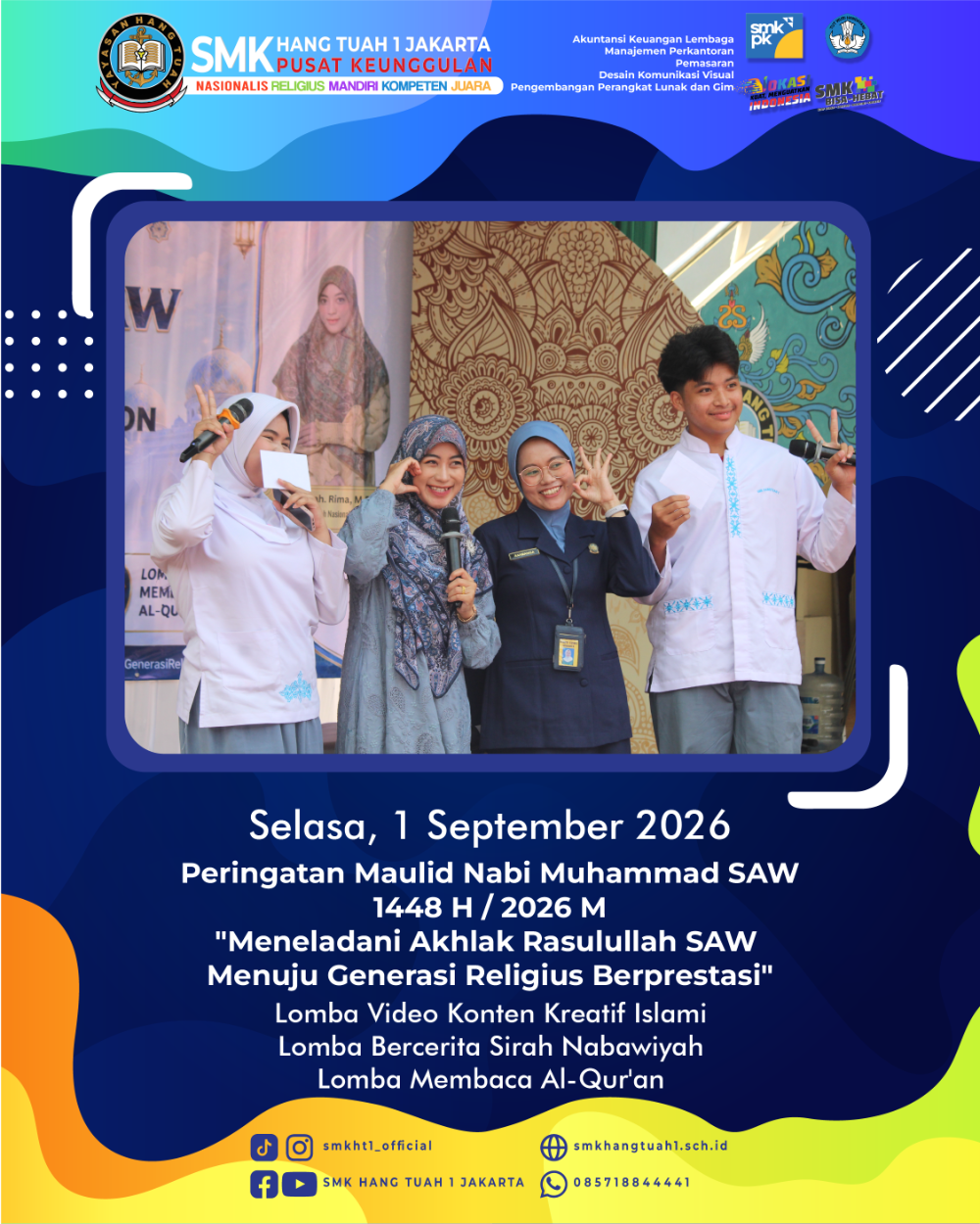 ✨ PRAMUDA & ISLAMI: PERINGATAN MAULID NABI MUHAMMAD SAW 1448 H / 2026 M 🕌💖