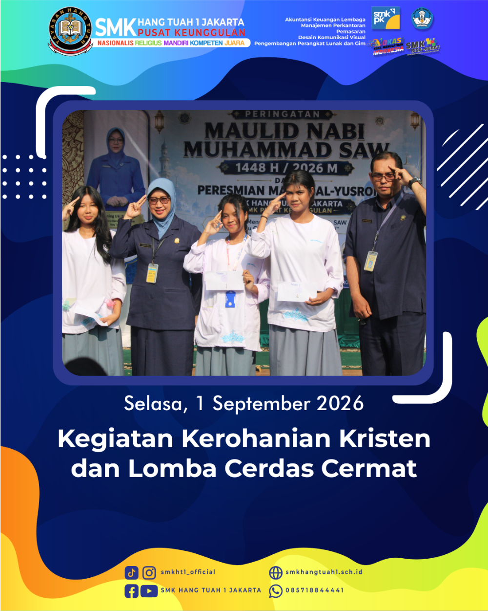 🕊️ GROW IN FAITH & KNOWLEDGE: KEGIATAN KEROHANIAN KRISTEN DAN LOMBA CERDAS CERMAT ✨📖