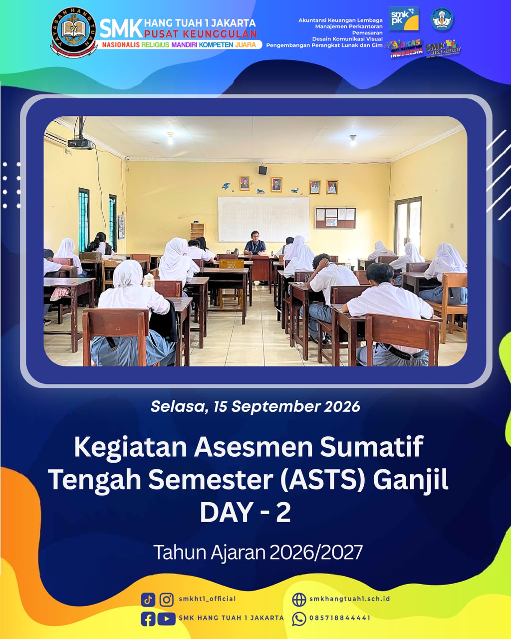 LANJUTKAN FOKUS & TETAP OPTIMIS DI HARI KEDUA! 🎯✍️